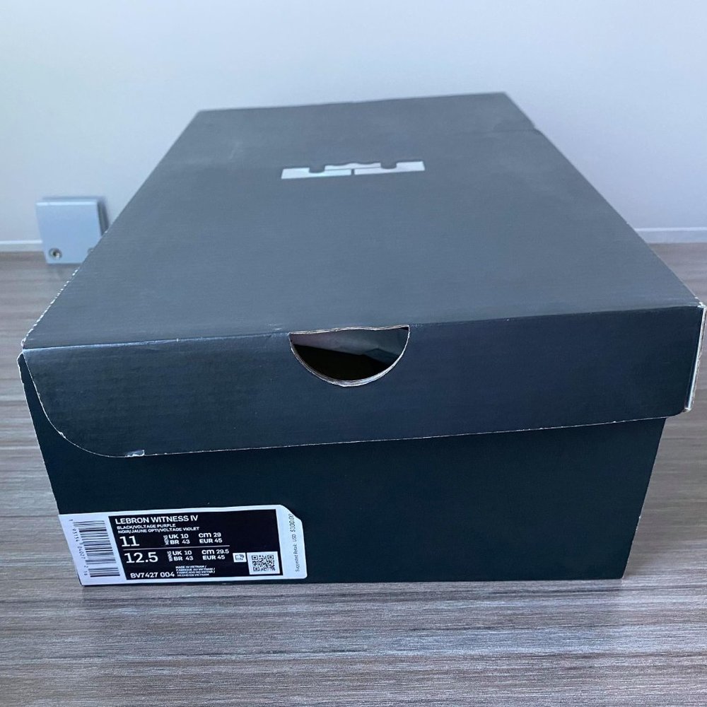 Nike LeBron Witness IV Basketball Shoes Lakers - Picture 11 of 12